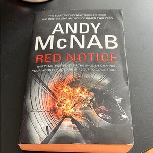 Andy McNab 'Red Notice' Book